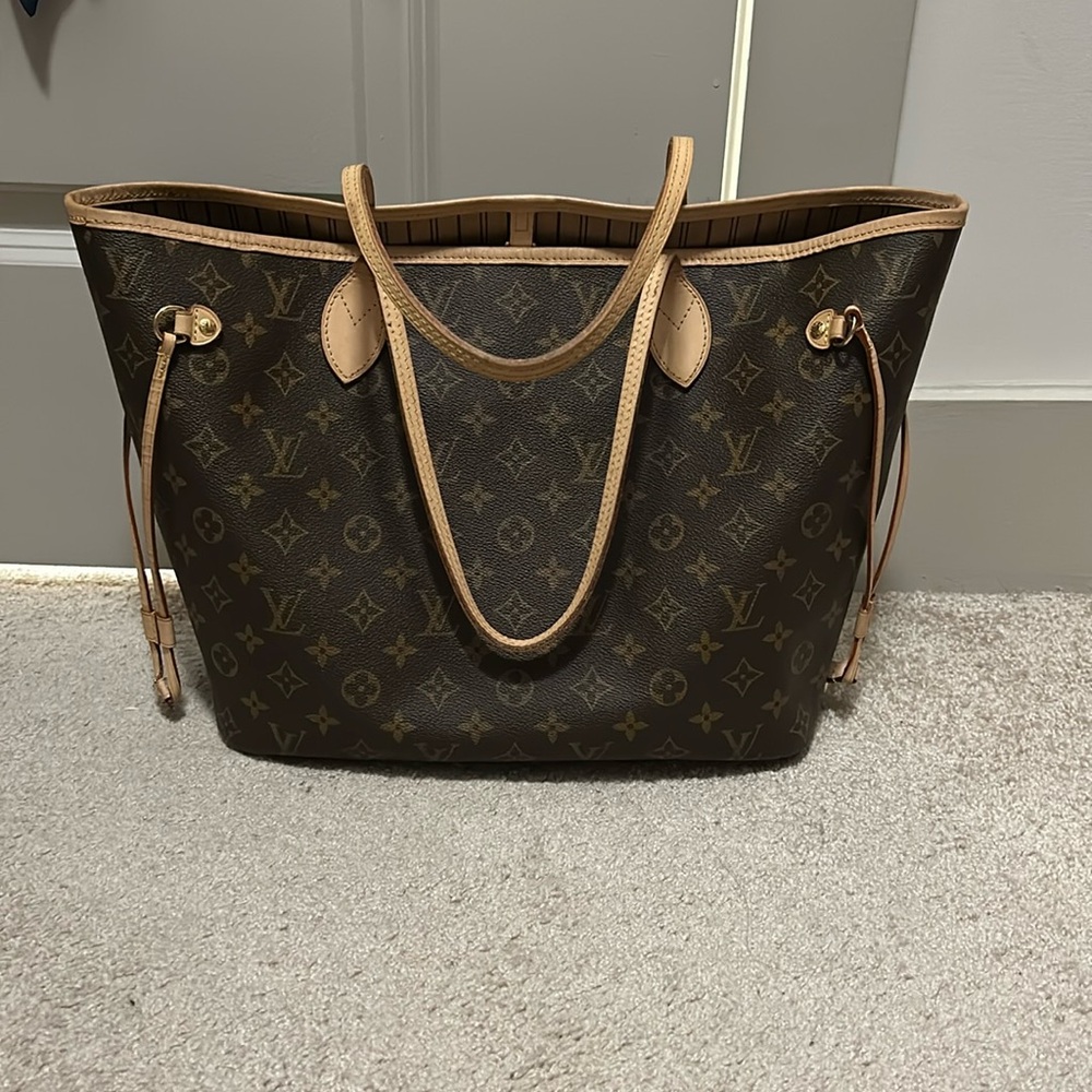 Louis Vuitton Brown Monogram Tote Bag